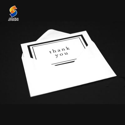 China Business.office.gift .decotation.promotion.etc custom thank you cards with envelope and stickers postcard imprinting your companies logo for sale