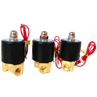 China General Brand Mini KLQD Type 2/2 Direct Acting Type 24V 110V 220V 12V Solenoid Normally Narrow Way Air Valve for sale