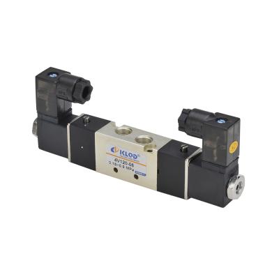 China 4V120-06 4v100series 5 Way General Solenoid Air Valve 2(3) for sale