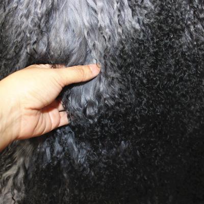 China China Supplier Auto Upholstery High Quality Mongolian Lamb Fur Blanket For Sofa Fur Rug Floor for sale