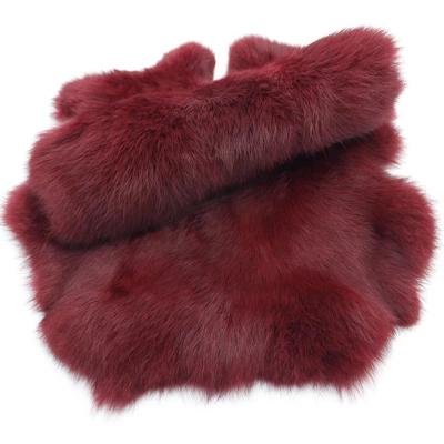 China Garment Factory Wholesale High Quality Rabbit Fur Skins Tan Rabbit Fur Pelts for sale