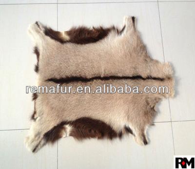 China Long Hair Goat Fur Auto Rug Upholstery Straight Goat Fur Carpet for sale