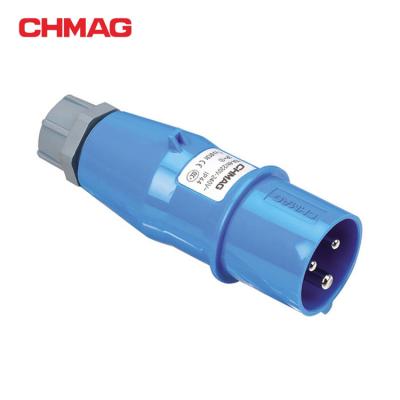 China IECCEE Industrial Plug Male 3 Phase Industrial Plug 200V 16A 3P IP44 0131 for sale