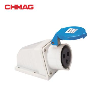 China Chmag 16A 32A 220-240v 3Pin IP44 Industrial Socket 1131 1231 for sale