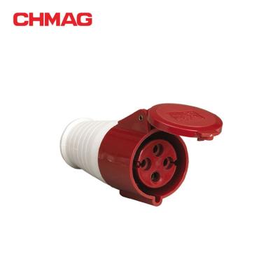 China Industrial Standard 4 Heavy Duty Terminal 125 Amp Female Waterproof Industrial Plug Connector for sale