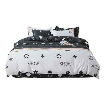 China Modern Customizable Simplicity Factory Direct Sales Low Price Comforter Sheet Cotton Bedding Set High Quality For Home for sale