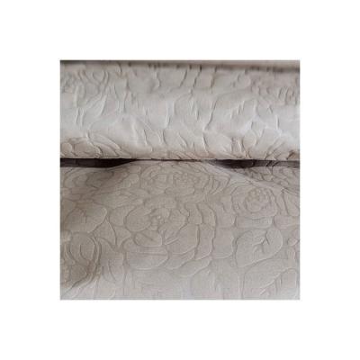 China Good Supplier White Stretch Microfiber Shrink-Resistant Glitter Dyed Jacquard Fabric For Bed Sheet for sale