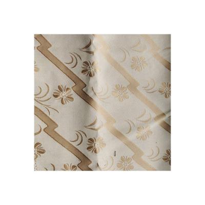 China Good Quality Modern White 100% Cotton Jacquard Fabric Polyester Curtain Fabric Shrink-Resistant for sale