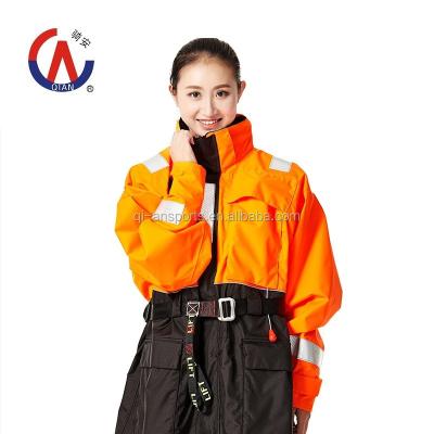 China QA-9081 150N Built-in Inflatable Inflatable Life Vest Navy And Sea Life Vest Inflatable Buoyancy Floating For Rescue Rescue for sale