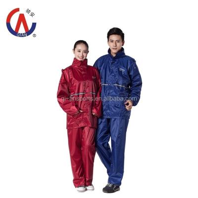 China collapsible & QA-1502 Clearance Safety/Security Portable Running Waterproof Suit, Waterproof Clothing with Pant, High Visibility at Night/in Dark for sale