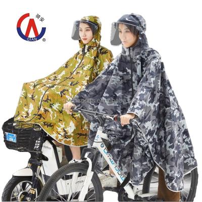 China High Quality Foldable Military Camouflage Adult PVC Rain Poncho for -sports like hiking, riding, motorcycling, camping, fishing, etc. for sale