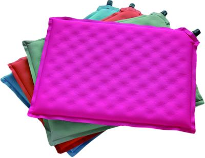 China 70D Polyester Pongee (PVC Coating/Lamination) Self Inflating PVC Camping Seat Mats QA-1507 for sale