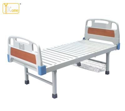 China Convenient Multi-Function Comfortable Medical Manual Bed Equipment Hospital Yinkang Bed Hospital Flat Bed for sale