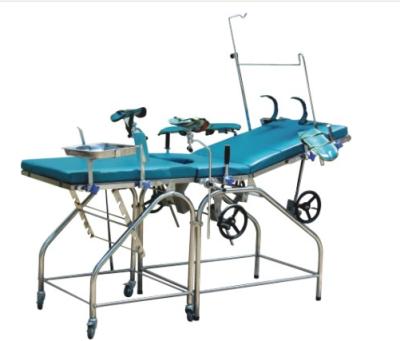 China Hospital Bed Medical Equipment Economical Manual Gynecological Parturition Bed for sale