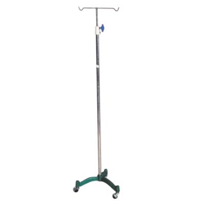 China Contemporary High Quality Hospital Medical Infusion Portable Medical Iv Pole Stand With 5 Wheels for sale