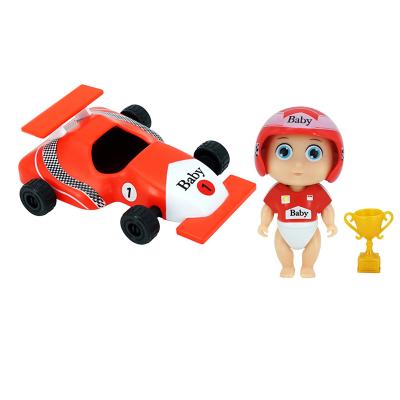 China Dream Series Vinyl Mini Racer Action Figure Collectible Career 6PCS Blind Box Toys Kidkicking Blind Pack for sale