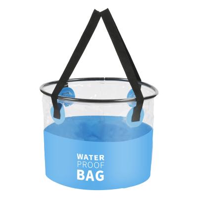 China Professional Sustainable Camping Equipment Manufacturing Folding Wholesale Water Buckets for sale