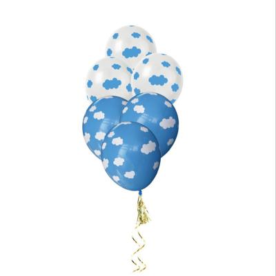 China Party Decoration 2.8g Cloud Latex Balloons 12 Inch Round Balloons Birthday Wedding Party Balloon Baby Shower Supplies for sale