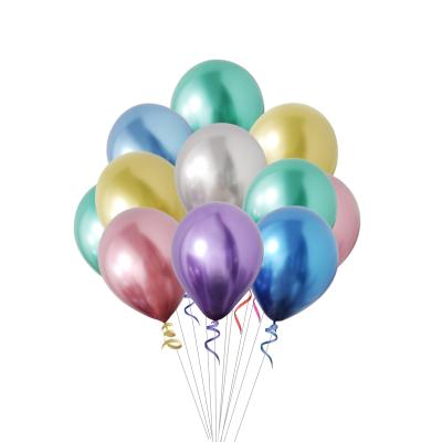 China Party Decoration 12 Inch Thicken Round 2.8g Metal Latex Balloons Wedding Balloons Baby Shower Decoration Birthday Balloons Party Supplies for sale