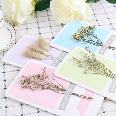 China Wholesale Creative Dry Flower Party Invitation Thanksgiving Blessing Creative Mothers Day Invitation Card With Envelope for sale