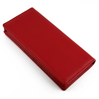 China Long Wallet PU Leather Cashmere Genuine Leather Women's Long Wallets Wallets for sale