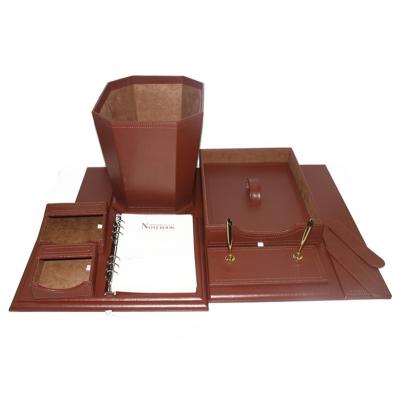 China Functional PU School Home Office Stationary Leather Sets Custom Sizes for sale