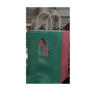 China 2021 Eco-friendly+Reusable Fashion Manufacture Paper Shopping Bags Luxury for sale