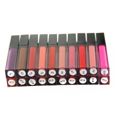 China Waterproof 43 Charming Colors Popular Vegan Matte Liquid Lipstick Lasting for sale