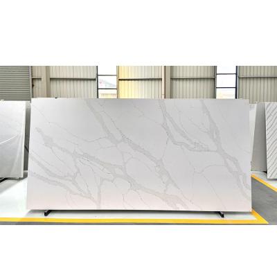 China New modern countertop engineered quartz slabs calacatta quartz factory for sale