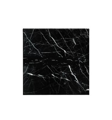 China Durable New Type Nero Customized Stocked Marguina Tiles Slabs Black Marble for sale