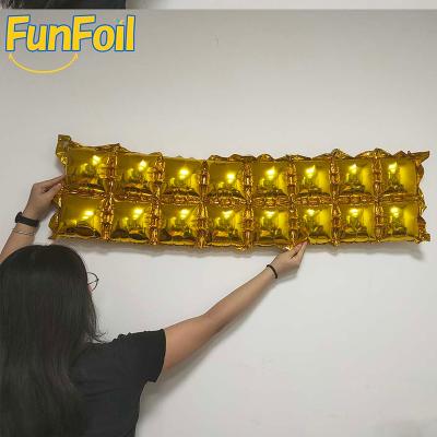 China Decoration decoration props foil balloon decoration background wall globo factory advertising demonstration supply shimmer wall balloon for sale