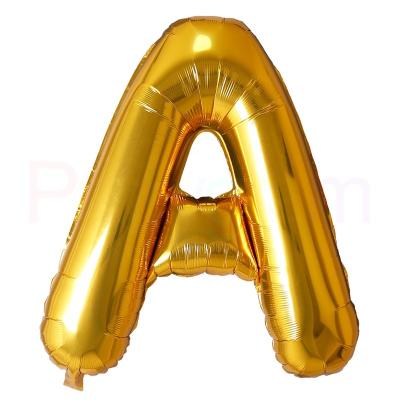 China Advertising Toy Supplier Foil Advertising Toy Top Balloon Alphabet Aluminum Globos Balons 34/40 Inch For Party Ceremony Birthday Balloons for sale