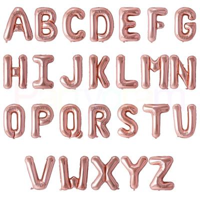 China 40/32 Inch Helium Alphabet Balloon Letters Favor Gift Toy For Party Birthday Decoration for sale