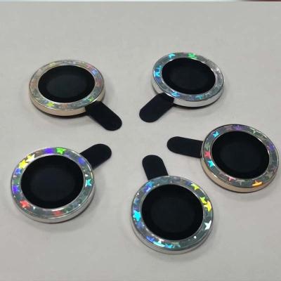 China Anti-scratch Camera Lens Protector For iPhone 11 12 13 Pro Max Sparkle Camera Len Camera Screen Cover for sale