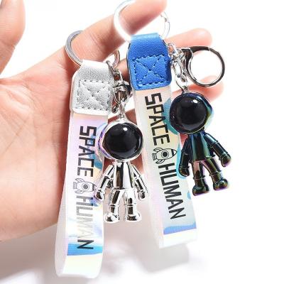 China Decoration astronaut keychains keychains with wrist strap for sale