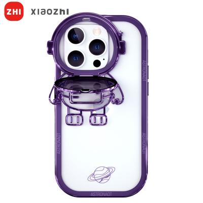 China New Next Astronaut Shockproof Case Cover Folding Stand Holder Phone Case Pained Shell Creative Phone Case Custom Made for sale