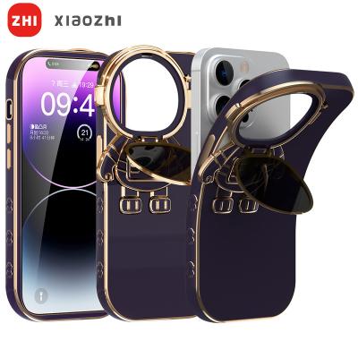 China Cute Products Hot Selling Shockproof Astronaut 3D TPU Phone Case Cover With Stand Creative Anime Phone Accessories Phone Cover for sale