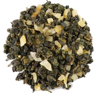 China Loose Tea Fruit Flavor Oolong Tea With Strawberry/Pineapple/Jasmine/Peach Fruit Oolong Tea Tieguanyin Tea for sale