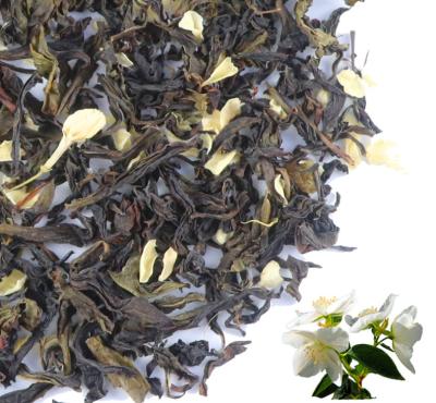 China New Style Zero Additives Flower Flavored Green Tea Blended Jasmine Green Tea/Black Tea/Oolong Tea for sale