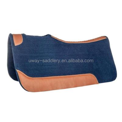 China 100% Polyester Equestrian Western Horse Saddle Pad for sale