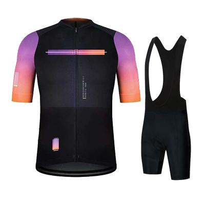 China Breathable Short Sleeve Clothing Men's And Women's Cycling Suits Summer Quick Drying Breathable Cycling Clothing for sale