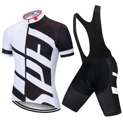 China Breathable Summer Cycling Suit Men's Short Sleeve Outdoor Cycling Short Sleeve Cycling Strap Top Quick Dry Shorts for sale