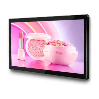 China Commercial Digital Signage Displays 32 Inch Floor Standing Lcd Advertising Player Indoor Capacitive Touch Screen Kiosk for sale