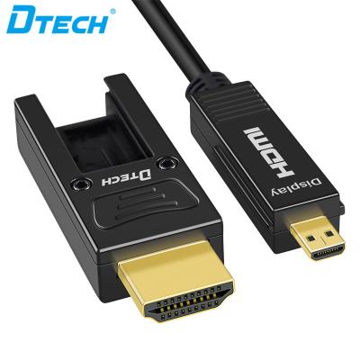 China Support 30m DTECH High Speed ​​Active Fiber Cable Transmission DA Type 30m 444 HDMI Fiber Cable For Computer TV for sale