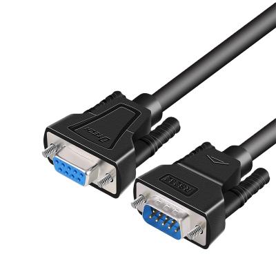 China Dtech Compatible 9 Pin High FTDI FT232RL USB Uart TTL Male to 9Pin RS232 Female Serial Cable for WIN10 for sale