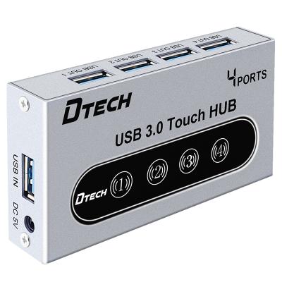 China 5Gbps Usb Hub Usb Hub 4 Port 3.0 Port 3.0 Chip Transmission Built Usb Hub With Power Adapter for sale