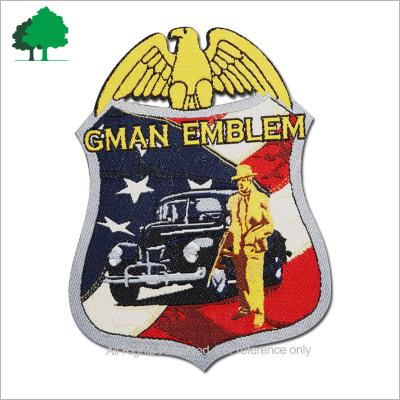 China Factory direct sale custom OEM high quality cheap embroidery patch viable for woven patch /Woven label for sale