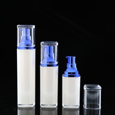 China Household Products Fit Eye Serum Pump Bottle 15ml 30ml 50ml Acrylic Airless Lotion Pump Bottle for sale