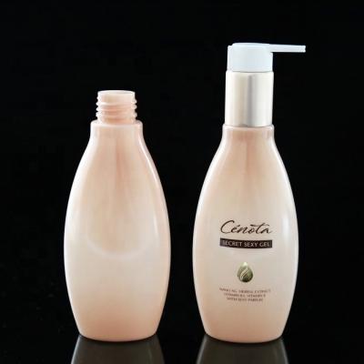 China Household Products Shaped Plastic Lotion Pump Dispenser Bottle 200ml Shampoo Conditioner Bottle for sale