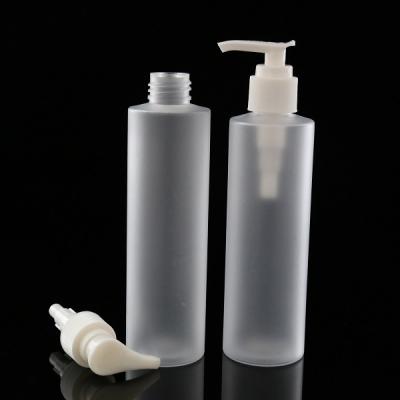 China Plastic Household Products Frost Matte Pump Dispenser Bottle 180ml 200ml Hand Soap Sanitizer Bottle for sale